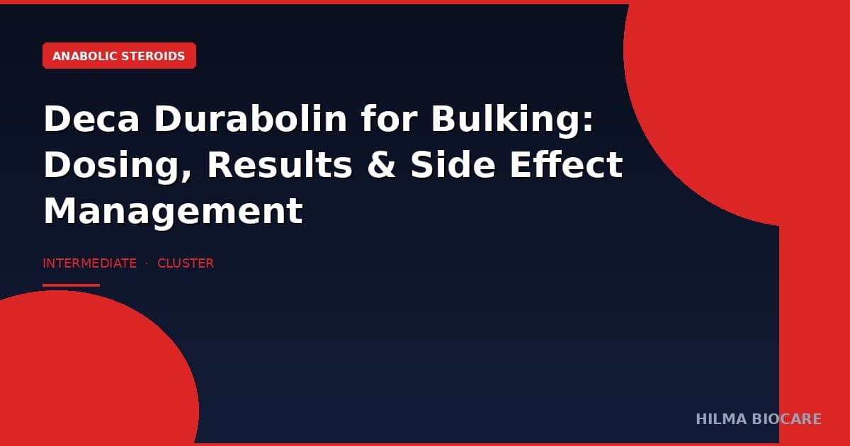 Deca Durabolin Cycle Guide: Dosing, Results & Side Effects