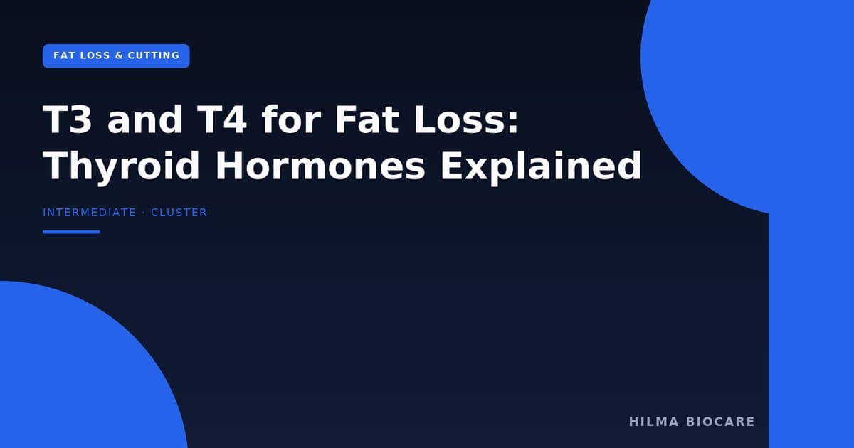 T3 and T4 for Fat Loss: Thyroid Hormones Explained