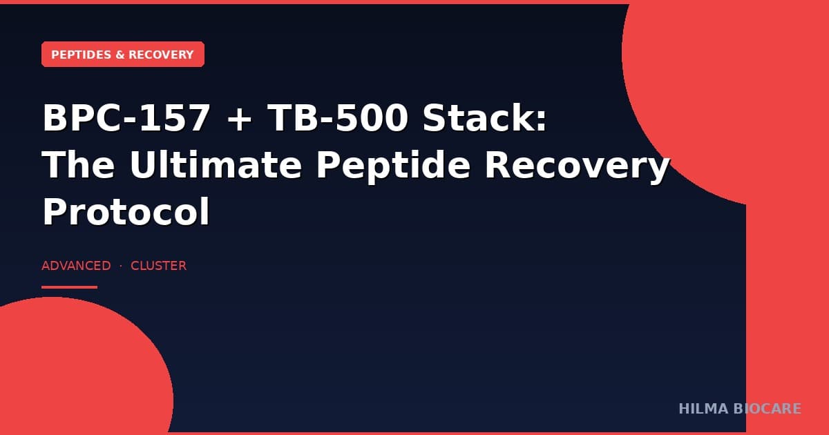 BPC-157 + TB-500 Stack Protocol for Recovery